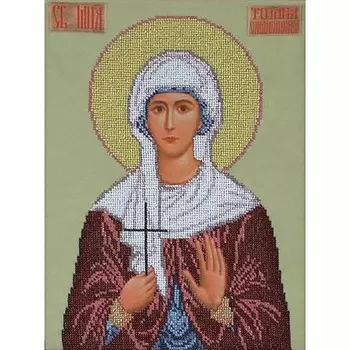 40610 Набор для вышивания бисером Краса и творчество 'Св. Фотиния (Светлана)' 42*41 см