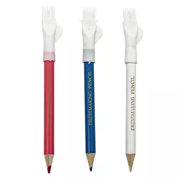 410103 Карандаши маркировочные разноцветные, с щеточкой, упак./3 шт., Hobby&amp;Pro