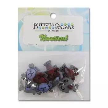 4167, Пуговицы. Лобстеры и крабы