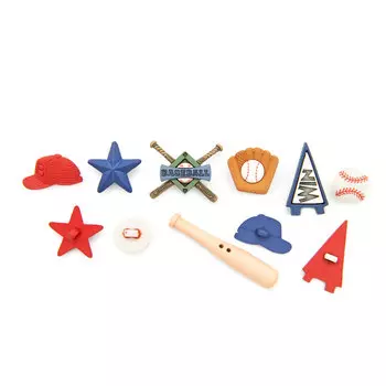 419, Пуговицы-фигурки. Бейсболл Dress It Up