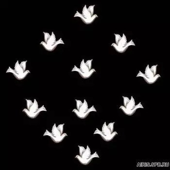 4206, Пуговицы-фигурки. Птицы Dress It Up