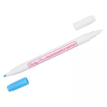 421207 Маркер смывающийся двусторонний 1мм, голубой/белый Hobby&amp;Pro