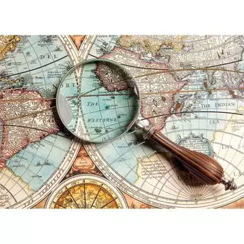 4225 Рисунок на шелке Матренин посад 'Открытие мира' 31,5х44,5см (37*49см)