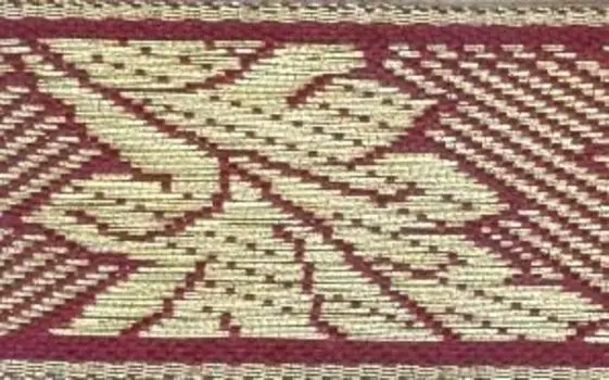 4231 Тесьма жаккардовая, 20 мм*16,4 м, 'Астра' (27)