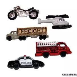 4238, Пуговицы-фигурки. Поехали Dress It Up