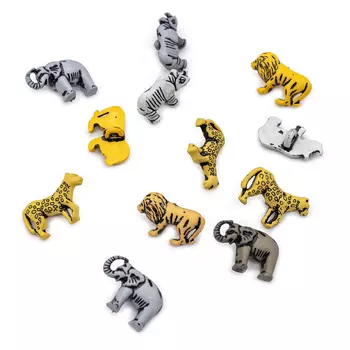 4269, Пуговицы. Животные сафари