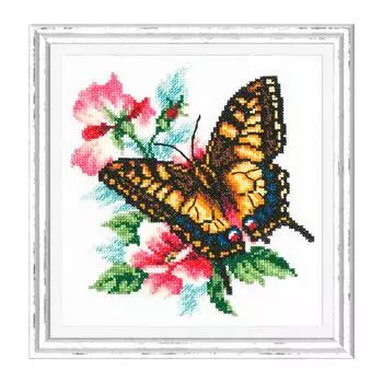 42-10 Набор для вышивания 'Чудесная игла' 'Махаон', 17*18 см