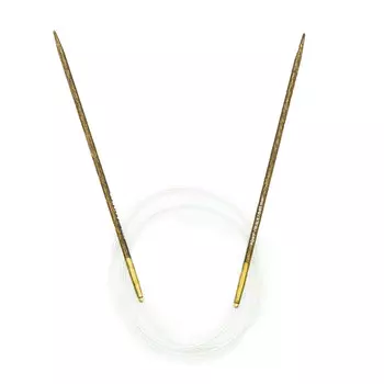 43007 Спицы вязальные круговые PERFECT 3,5 мм*80 см, дерево PONY