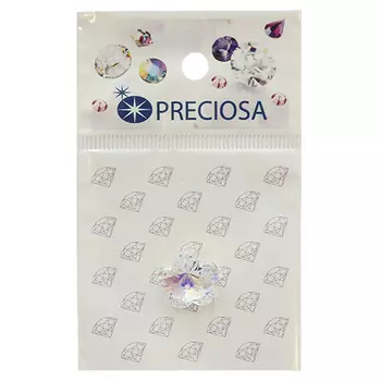 433-52-302 Подвеска Цветок Crystal AB 14мм. 1 шт. Preciosa