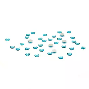 438-11-612 Стразы без клея Aqua Bo SS16 40шт Preciosa
