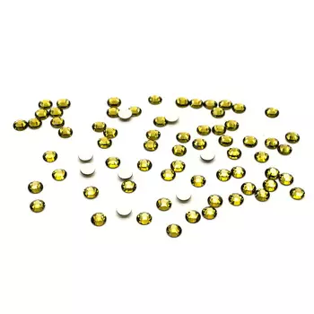 438-11-612 Стразы без клея Khaki SS16 80шт Preciosa