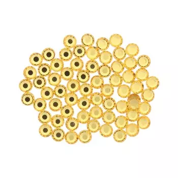 438-11-612 Стразы без клея Lt.topaz SS16 80шт Preciosa