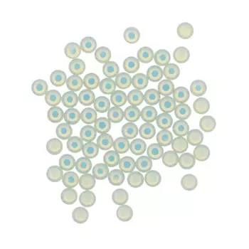 438-11-612 Стразы термоклеевые Chr.opal SS16 80шт Preciosa