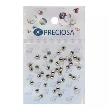 438-11-612 Стразы термоклеевые Crystal SS12 40 шт. Preciosa