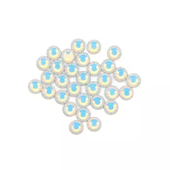 438-11-612 Стразы термоклеевые Wh.opal SS16 40шт Preciosa