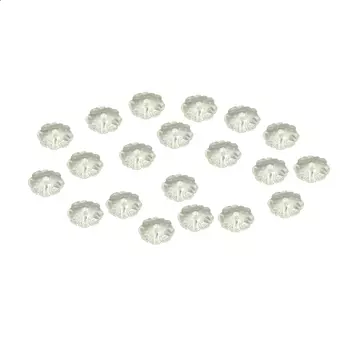 438-52-301 Стразы пришивные Цветок, 1 отверстие Crystal 8мм. 16 шт. Preciosa