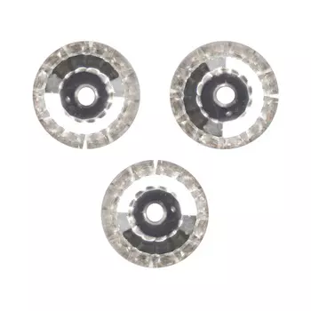 438-61-612 Стразы пришивные Вива, 1 отверстие Crystal 6мм. 15 шт. Preciosa