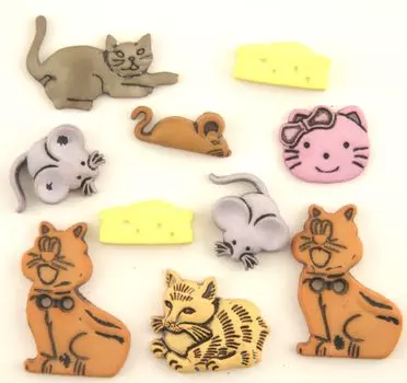 4433, Пуговицы. Кошки-мышки