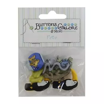 4435, Пуговицы. Экзотические животные