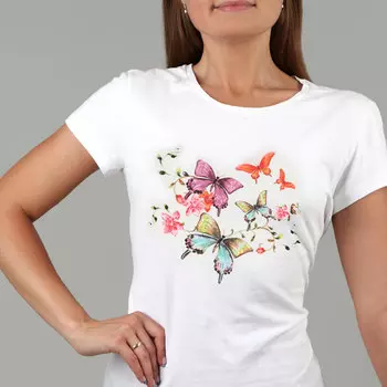 4448285 Термотрансфер бабочки 18*20см