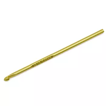 44711 Крючок вязальный COLOUR 5,0 мм*15 см, алюм. PONY