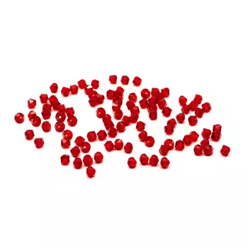 451-69-302 Бусины Биконус Light Siam 3,6x4мм. 100 шт. Preciosa