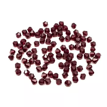 451-69-302 Бусины Биконус Siam 3,6x4мм. 100 шт. Preciosa