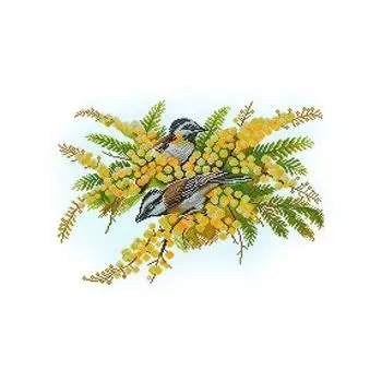 4522/Б Набор для вышивания бисером 'Матренин посад' 'Весенний аромат', 50*50 см