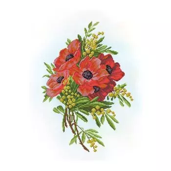 4523/Б Набор для вышивания бисером 'Матренин посад' 'Для тебя!', 50*50 см