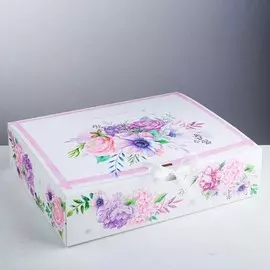 4532922 Коробка подарочная «Счастья в душе», 31*24,5*9 см