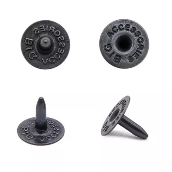 4613 Гвоздь для хольнитена h-7,5мм, никель с чернением ГР