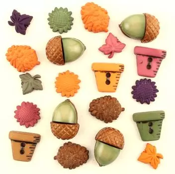 4617, Пуговицы. Осеннее попурри