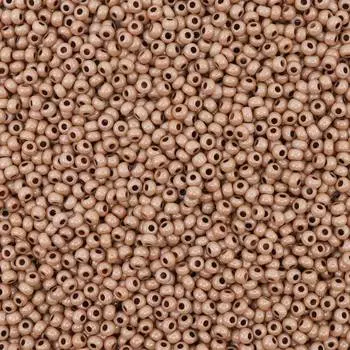 (46318) Бисер жемчужный 10/0, круг.отв., 50г, Preciosa