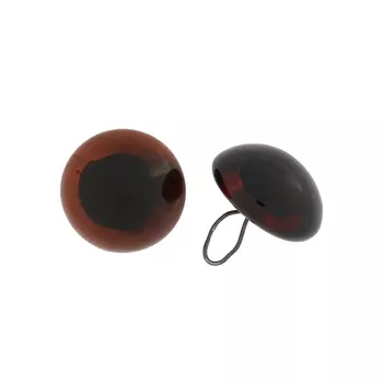 4688 Глазки животных на ножке,пришивные,16мм,коричневый,2шт. Glorex