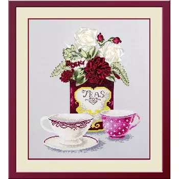 469 Набор для вышивания 'Овен' 'Чайная фантазия 1', 25×30 см