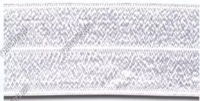 46-07320/25/белая Резинка окантовочная 25мм* (ГР)