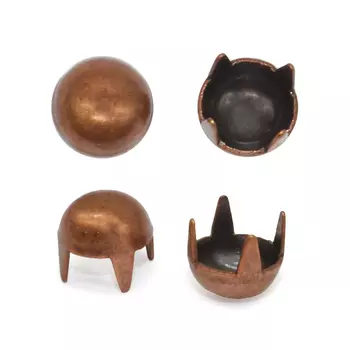 4736 Украшение д-5мм. медь с шипами