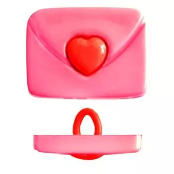 47637 Пуговица 'Конверт', 21 мм (140/145)