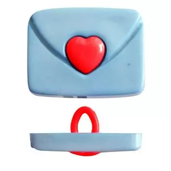 47637 Пуговица 'Конверт', 21 мм (319/145)