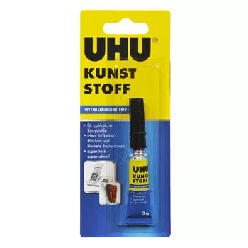 47705 Клей для пластмасс секундный 3г в блистере UHU