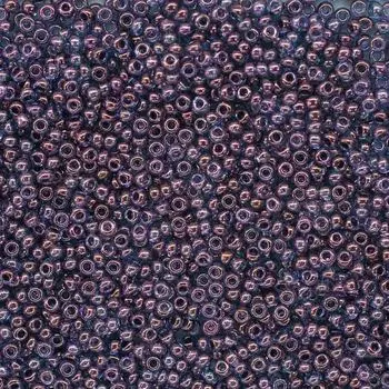 (48025) 331-19001-10/0 Бисер прозрачный с цв.покрытием 10/0, круг.отв., 20гр Preciosa