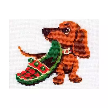 480 Набор для вышивания Riolis 'Верный друг', 18*15 см