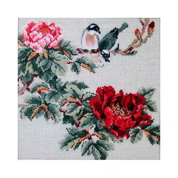 484 Набор для вышивания Riolis 'Китайские мотивы. Лето', 35*35 см