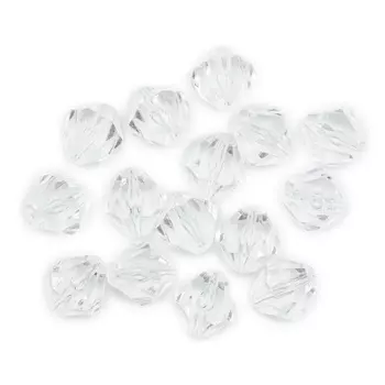 4850 Бусины ромбовидные акрил, 16мм, 25гр. Astra&amp;Craft (1 прозрачный)