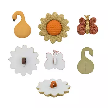 4887, Пуговицы-фигурки. Урожай Dress It Up