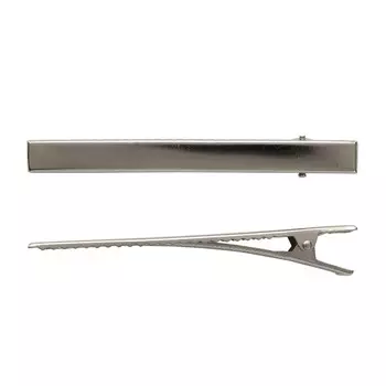 4AR079 Основа для заколки крокодил, 9,5см, 2 шт/упак, Астра