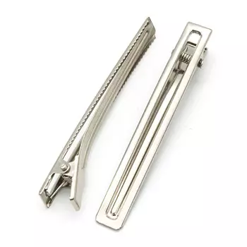 4AR084 Основа для заколки крокодил, 8см, 2 шт/упак, Astra&amp;Craft