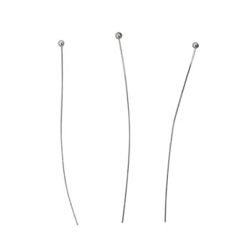 4AR192 Штифты с шариком 5см, 50шт/упак, Astra&amp;Craft (Никель)