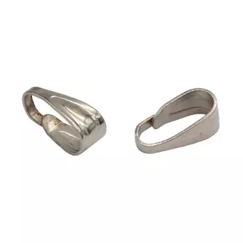 4AR193 Петля-держатель для кулона, 5шт/упак, Astra&amp;Craft (Никель)