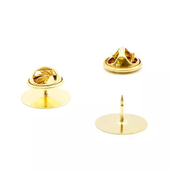 4AR2019-20 Основа для значка с цанговым зажимом, 5 шт/упак, Astra&amp;Craft (золото)